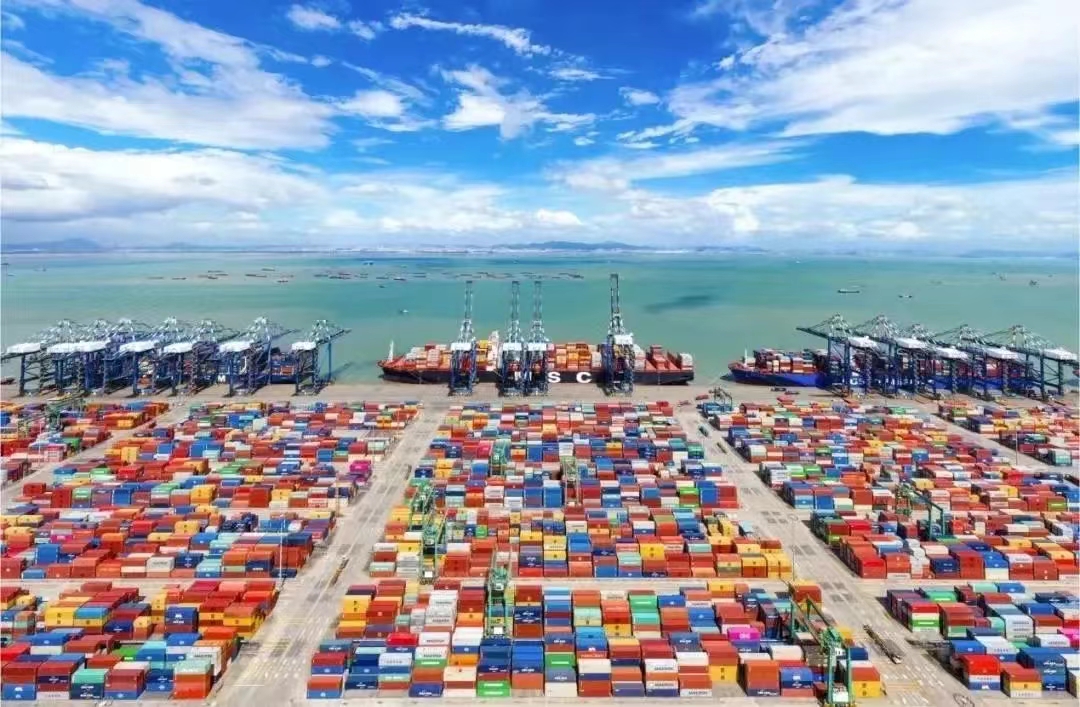 2023年4月天下口岸海运集装箱吞吐量